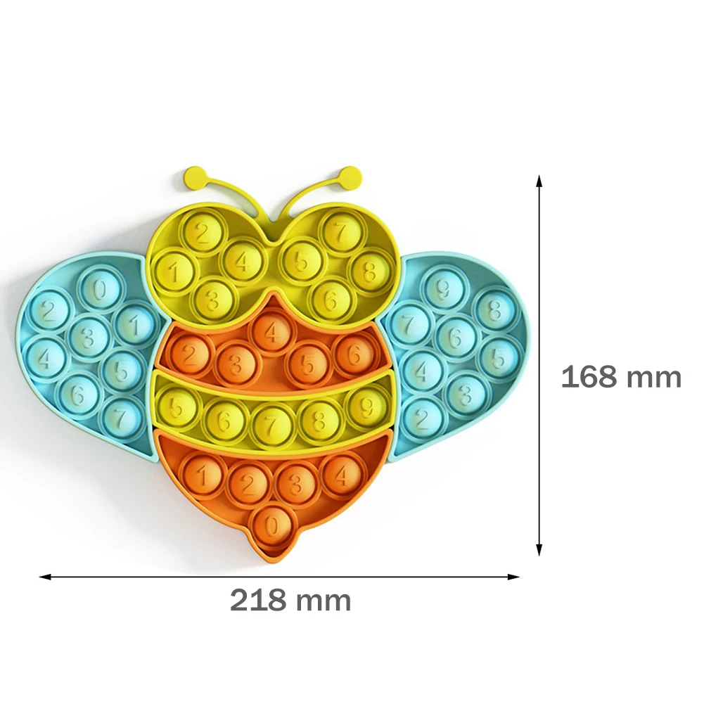 Push Bubble Autism Fidget Toys Special Needs Stress Reliever Helps Relieve Stress and Increase Focus Soft Squeeze Toy
Push Bubble Autism Fidget Toys Special Needs Stress Reliever Helps Relieve Stress and Increase Focus Soft Squeeze Toy