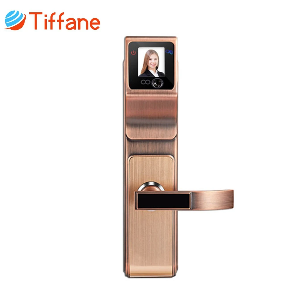 Tiffine умный дверной замок биометрическое распознавание лица 3D Технология ИК