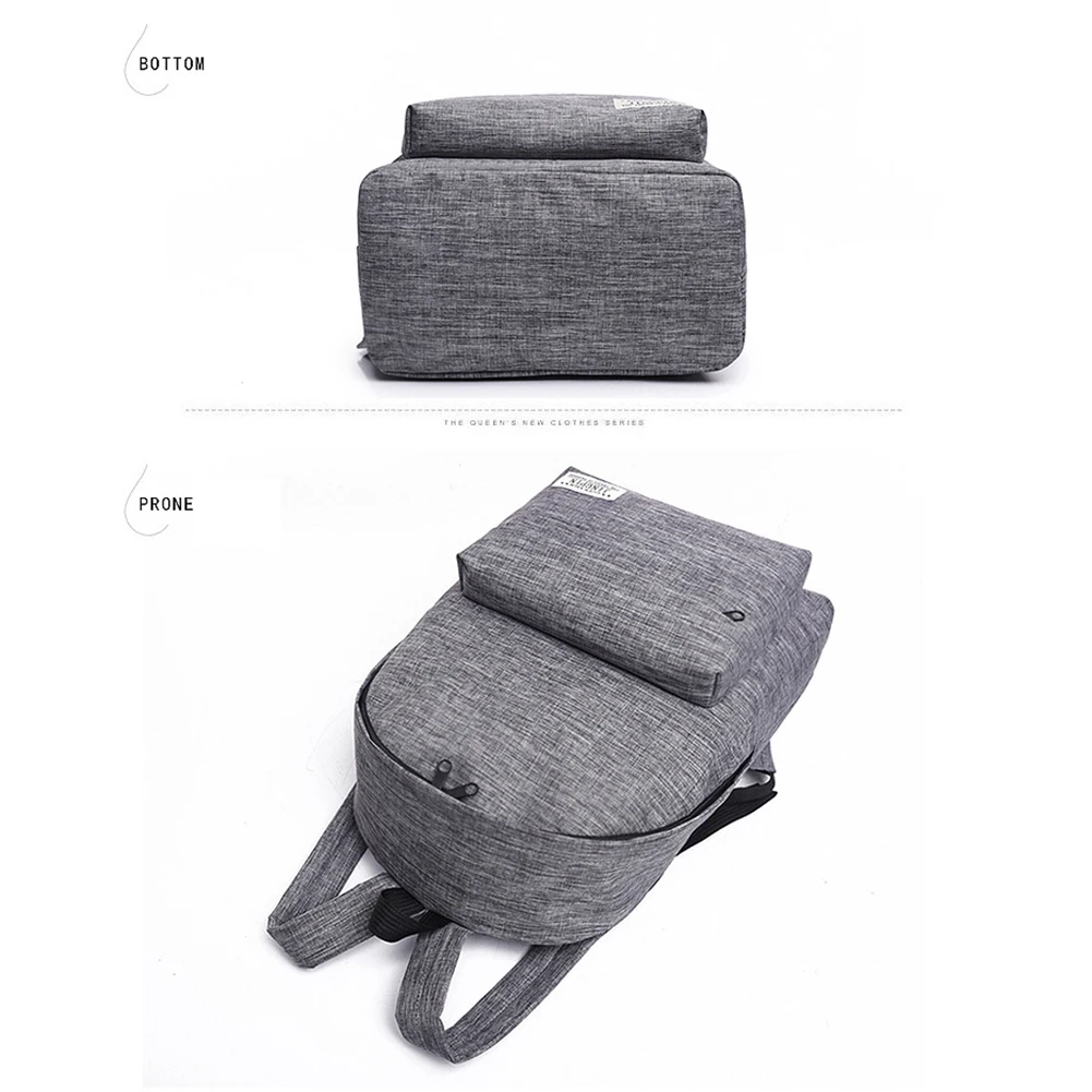 Men Backpack Leisure Solid Color Canvas Wear Resistant Simple Fashion Student Backpack BMF88
Men Backpack Leisure Solid Color Canvas Wear Resistant Simple Fashion Student Backpack BMF88
