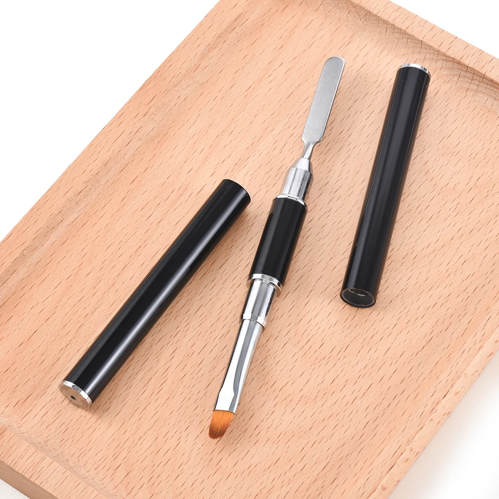 2021 Black Spatula Drawing UV Gel Brush Dual Ended Painting Pen Nail Art Tool Manicure Brush Black UV Gel Nail Brush Nail Brush
2021 Black Spatula Drawing UV Gel Brush Dual Ended Painting Pen Nail Art Tool Manicure Brush Black UV Gel Nail Brush Nail Brush