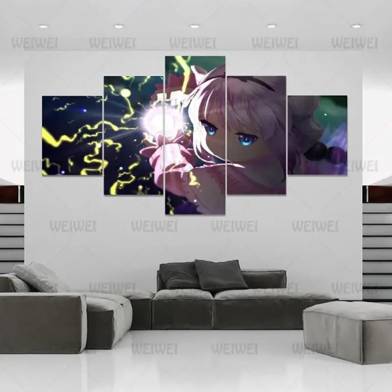 Poster Little Girl with Pink Hair and Pink Horns Home Wall Art Decoration Canvas Painting for Living Room and Bedroom Waterproof
Poster Little Girl with Pink Hair and Pink Horns Home Wall Art Decoration Canvas Painting for Living Room and Bedroom Waterproof