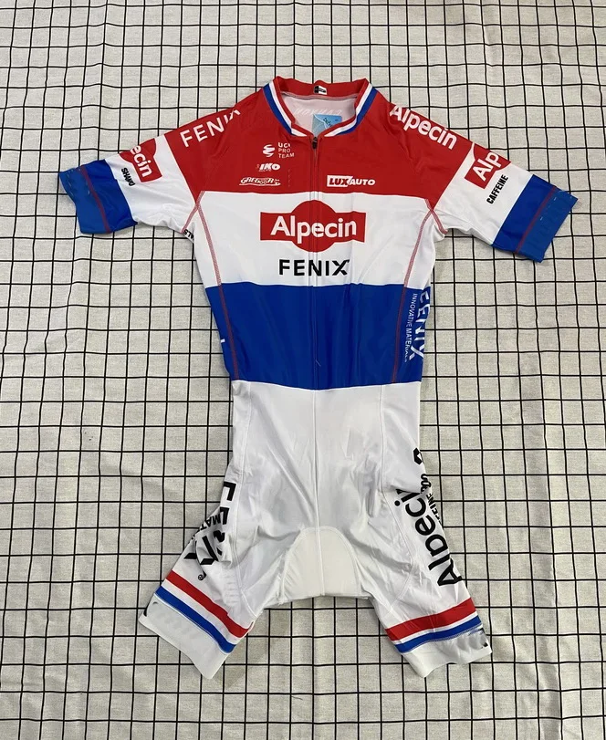 MEN'S CYCLING WEAR CYCLING JERSEY BODY SUIT SKINSUIT WITH POWER BAND 2021 ALPECIN FENIX TEAM NL CHAMPION GEL PAD SIZE XS-4XL
MEN'S CYCLING WEAR CYCLING JERSEY BODY SUIT SKINSUIT WITH POWER BAND 2021 ALPECIN FENIX TEAM NL CHAMPION GEL PAD SIZE XS-4XL