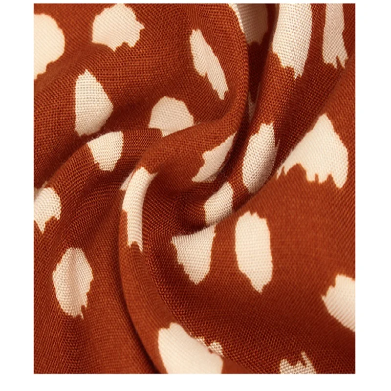 European And American Fashion Women's Wear Summer Light Wave Point Short Sleeve Loose Leisure Large Beach Party Dress Long Skirt
European And American Fashion Women's Wear Summer Light Wave Point Short Sleeve Loose Leisure Large Beach Party Dress Long Skirt