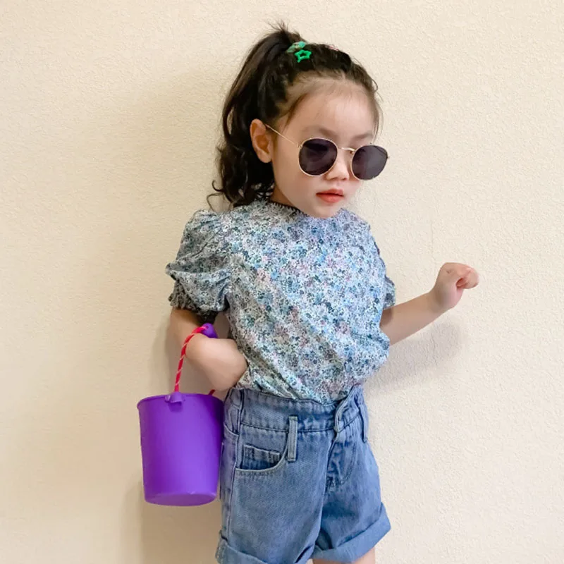 Baby Girls Short Sleeve Floral T-shirt Children New 2021 Summer Kids Girl Princess Shirt Clothes Kids Girls Print T-shirt
Baby Girls Short Sleeve Floral T-shirt Children New 2021 Summer Kids Girl Princess Shirt Clothes Kids Girls Print T-shirt