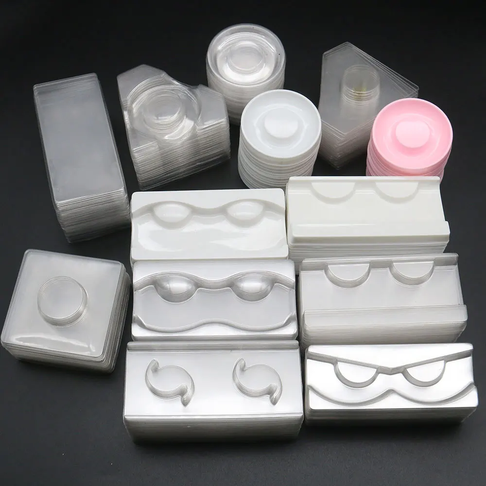 wholesale 50/100/200Pcs Clear Lash Trays Plastic Mink Transparent 8-25mm Empty Lashes Holder Eyelash Packaging Box Case Bulk
wholesale 50/100/200Pcs Clear Lash Trays Plastic Mink Transparent 8-25mm Empty Lashes Holder Eyelash Packaging Box Case Bulk