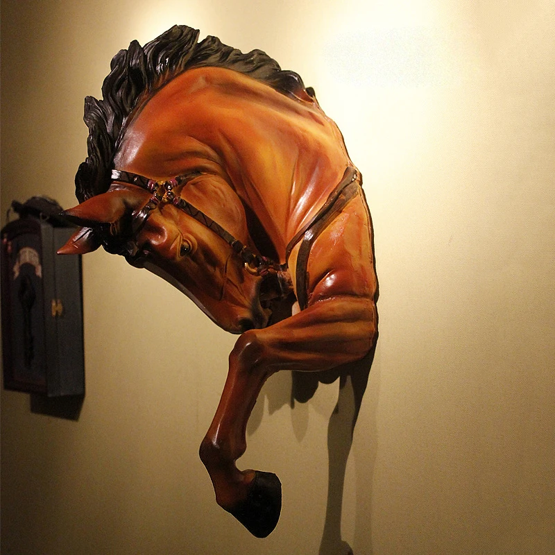 AMERICAN CREATIVE RESIN WAR HORSE HEAD STATUE WALL DECOR CRAFTS ANIMAL HEAD WALL DECORATION LIVING ROOM BAR FIGURINES HOME DECOR
AMERICAN CREATIVE RESIN WAR HORSE HEAD STATUE WALL DECOR CRAFTS ANIMAL HEAD WALL DECORATION LIVING ROOM BAR FIGURINES HOME DECOR
