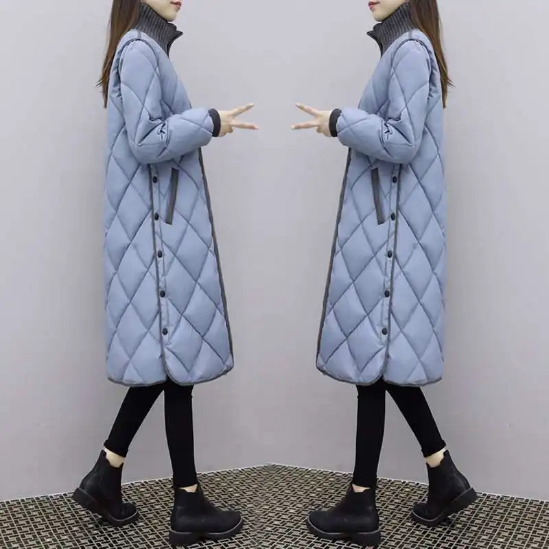 2021Fashion Women Spring Autumn Long Padded Clothing Female Down Cotton Jacket Slim Parkas Ladies Coats Plus Size 4XL Coat Y90
2021Fashion Women Spring Autumn Long Padded Clothing Female Down Cotton Jacket Slim Parkas Ladies Coats Plus Size 4XL Coat Y90