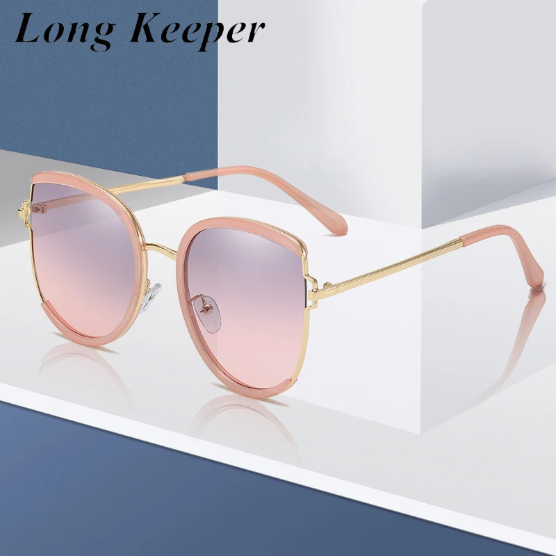 LongKeeper Cat Eye Sunglasses Women 2020 Brand Designer Oversized Sun Glasses Female Vintage Gradient Eyewear Trendy UV400
LongKeeper Cat Eye Sunglasses Women 2020 Brand Designer Oversized Sun Glasses Female Vintage Gradient Eyewear Trendy UV400
