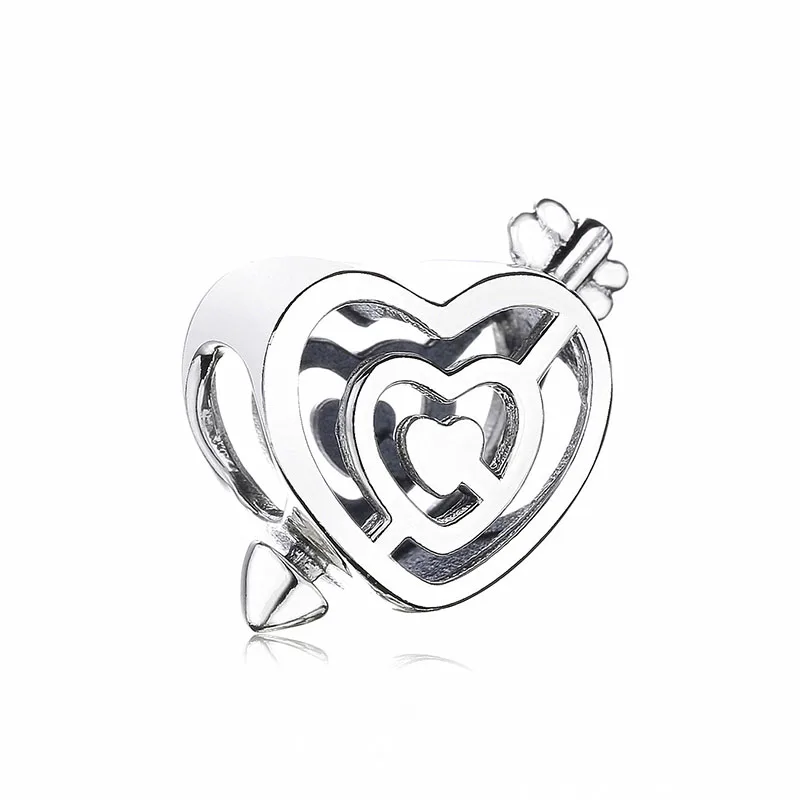 Authentic 925 Sterling Silver The Arrow Beads Of The New Hollowed Out Cupid Fit Original pan Bracelet For Women Diy Jewelry
Authentic 925 Sterling Silver The Arrow Beads Of The New Hollowed Out Cupid Fit Original pan Bracelet For Women Diy Jewelry