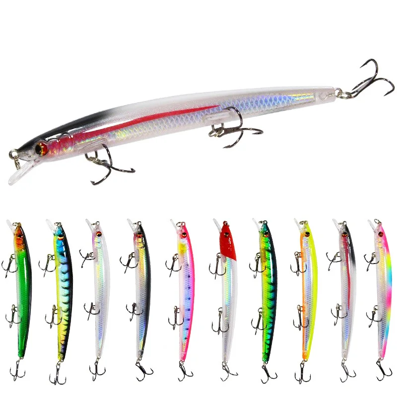 1 шт. Средний лазерный Minnow приманки для ловли рыбы, 13,5 см/15,4 г для рыбалки, твердая приманка воблер, рыболовные снасти, Artificiais Pesca море плавающи...
1 шт. Средний лазерный Minnow приманки для ловли рыбы, 13,5 см/15,4 г для рыбалки, твердая приманка воблер, рыболовные снасти, Artificiais Pesca море плавающи...