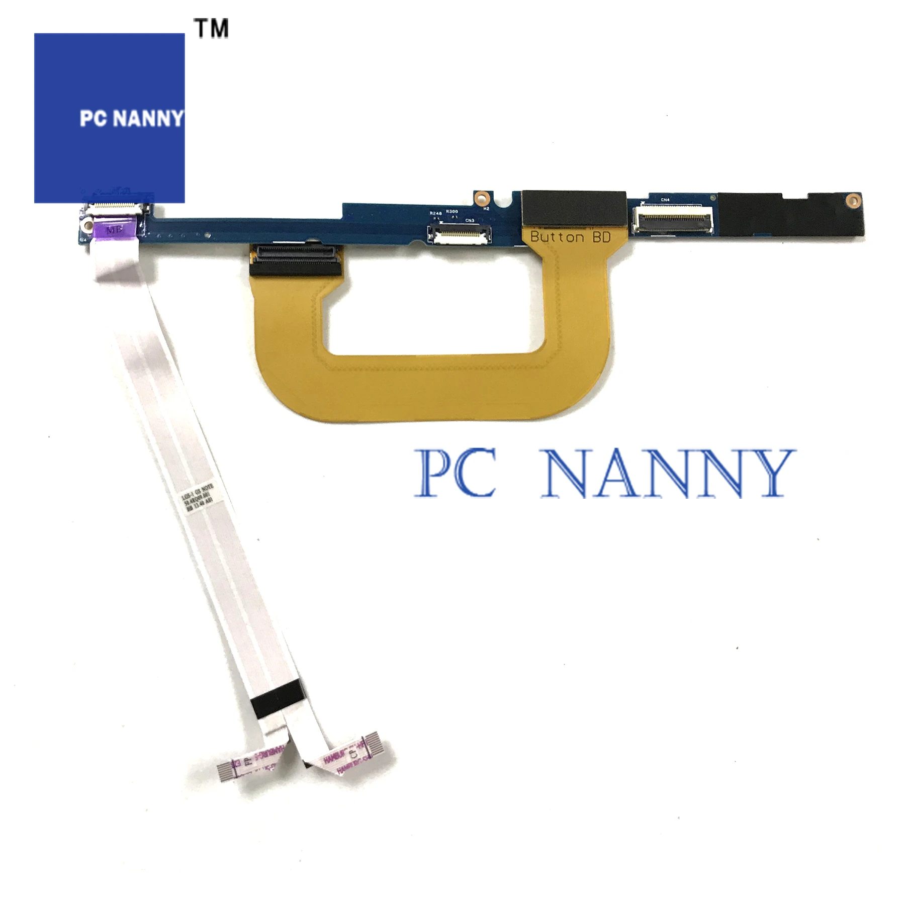PC NANNY FOR X1 LAPTOP POWER BUTTON BOARD WITH CABLE 04W3909 55.4RQ04.021G WORKS |