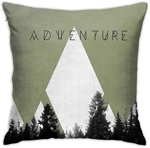 Personalized Abraction Fore with Halftone Effect Hiper Typography Camping in Mountains Decorative Pillow Cover Printed Zipper
Personalized Abraction Fore with Halftone Effect Hiper Typography Camping in Mountains Decorative Pillow Cover Printed Zipper