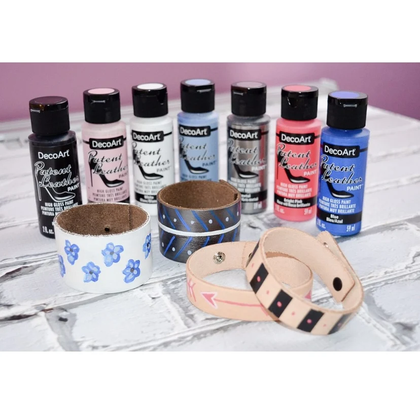 DecoArt Patent Leather High-gloss Acrylic Pigment Leather Bag Leather Shoe Leather Leather Imitation Leather Pigment DPL
DecoArt Patent Leather High-gloss Acrylic Pigment Leather Bag Leather Shoe Leather Leather Imitation Leather Pigment DPL