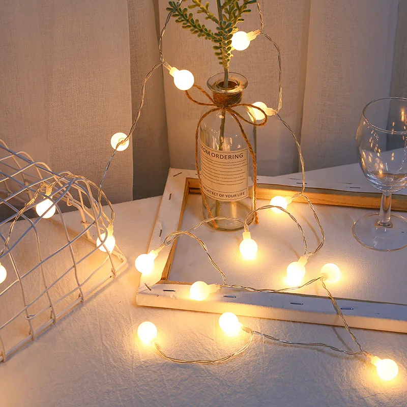1 Piece White Ball Shape Light Bulb String 20 LED USB Powered Home Christmas Decoration Glow Party Supplies
1 Piece White Ball Shape Light Bulb String 20 LED USB Powered Home Christmas Decoration Glow Party Supplies