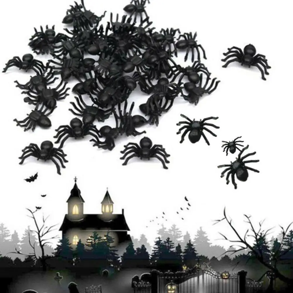 50pcs 1.5/2/2.2cm Black Or Luminous Spider Non-toxic Halloween Decoration DIY Party Carnival Props Simulation Fun Tricky Toys
50pcs 1.5/2/2.2cm Black Or Luminous Spider Non-toxic Halloween Decoration DIY Party Carnival Props Simulation Fun Tricky Toys