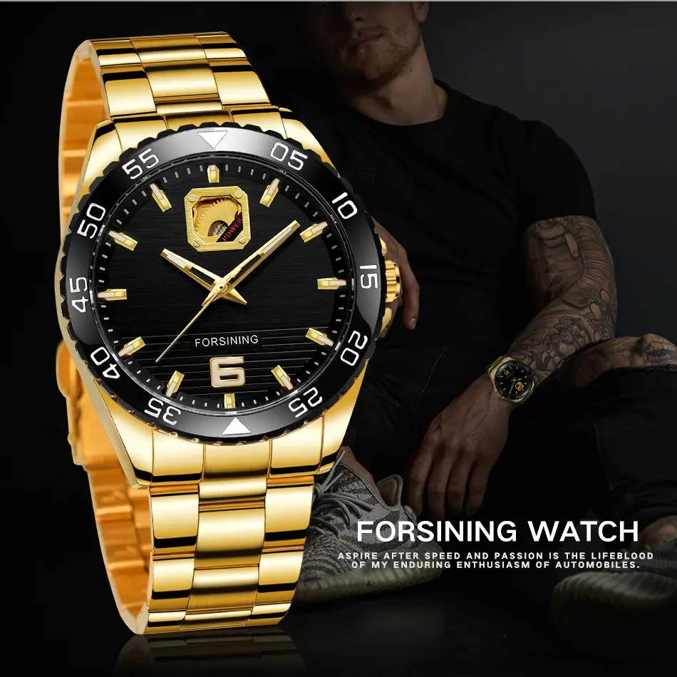 Forsining Watch Automatic Men's Mechanical Skeleton Wristwatches Luxury Men Business Waterproof Clock One DropShipping Relogio
Forsining Watch Automatic Men's Mechanical Skeleton Wristwatches Luxury Men Business Waterproof Clock One DropShipping Relogio