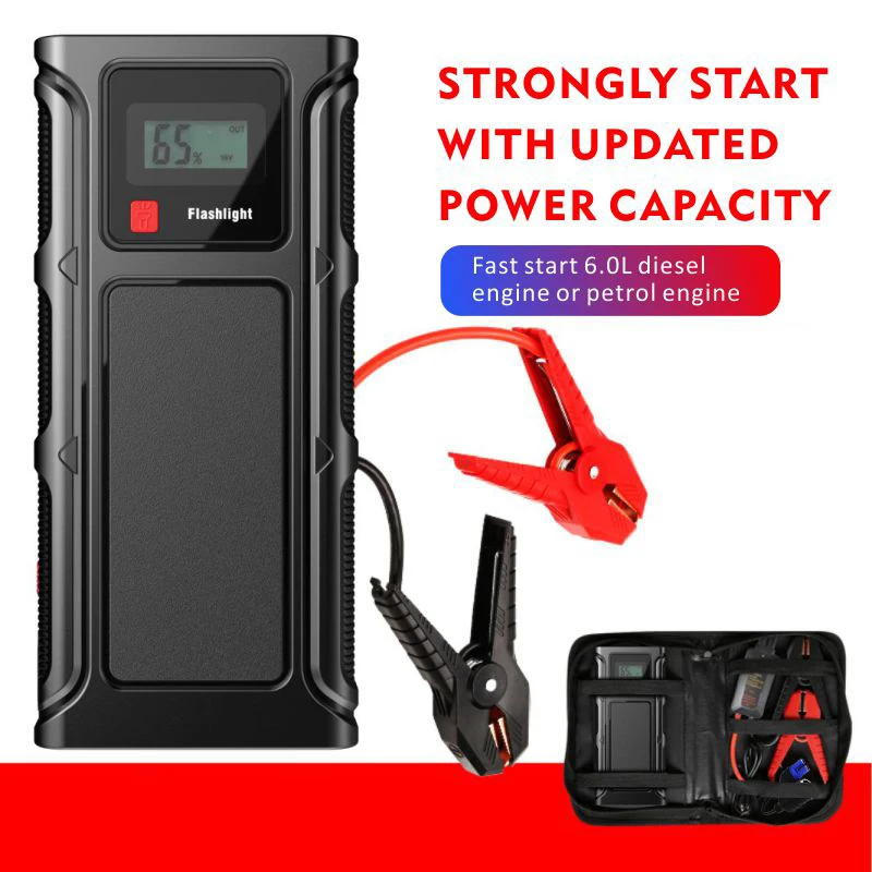 GKFLY Car Jump Starter 12V Auto Emergency Jumpstarter Device Car Charging Portable Power Bank Jump Start Auto Buster High Power
GKFLY Car Jump Starter 12V Auto Emergency Jumpstarter Device Car Charging Portable Power Bank Jump Start Auto Buster High Power