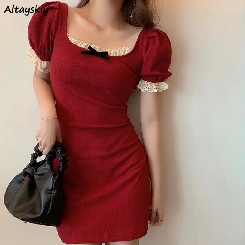 Кружевное платье в стиле пэчворк с пышными короткими рукавами, женское сексуальное облегающее мини-платье в французском ретро-стиле с квад...
Кружевное платье в стиле пэчворк с пышными короткими рукавами, женское сексуальное облегающее мини-платье в французском ретро-стиле с квад...