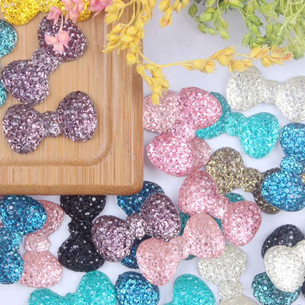 Multicolor Resin Bow Bead Flatback Bowknot Scrapbooking Glue On Rhinestones 7x12mm12x23mm For Crafts 3D Nails Art DIY Decoration
Multicolor Resin Bow Bead Flatback Bowknot Scrapbooking Glue On Rhinestones 7x12mm12x23mm For Crafts 3D Nails Art DIY Decoration