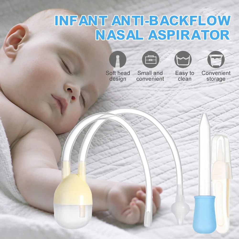 Neonatal Nasal Aspirator Medication Feeder Safe Portable Catheter Type Soft Silicone And Easy-To-Clean Health Baby Care Kit
Neonatal Nasal Aspirator Medication Feeder Safe Portable Catheter Type Soft Silicone And Easy-To-Clean Health Baby Care Kit