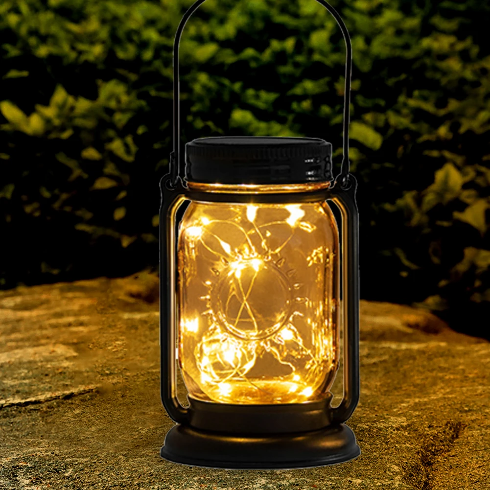 LED Solar Mason Jar Lights Retro Lantern Hanging String Lights Garden Decoration String Fairy Outdoor Wedding Decor
LED Solar Mason Jar Lights Retro Lantern Hanging String Lights Garden Decoration String Fairy Outdoor Wedding Decor