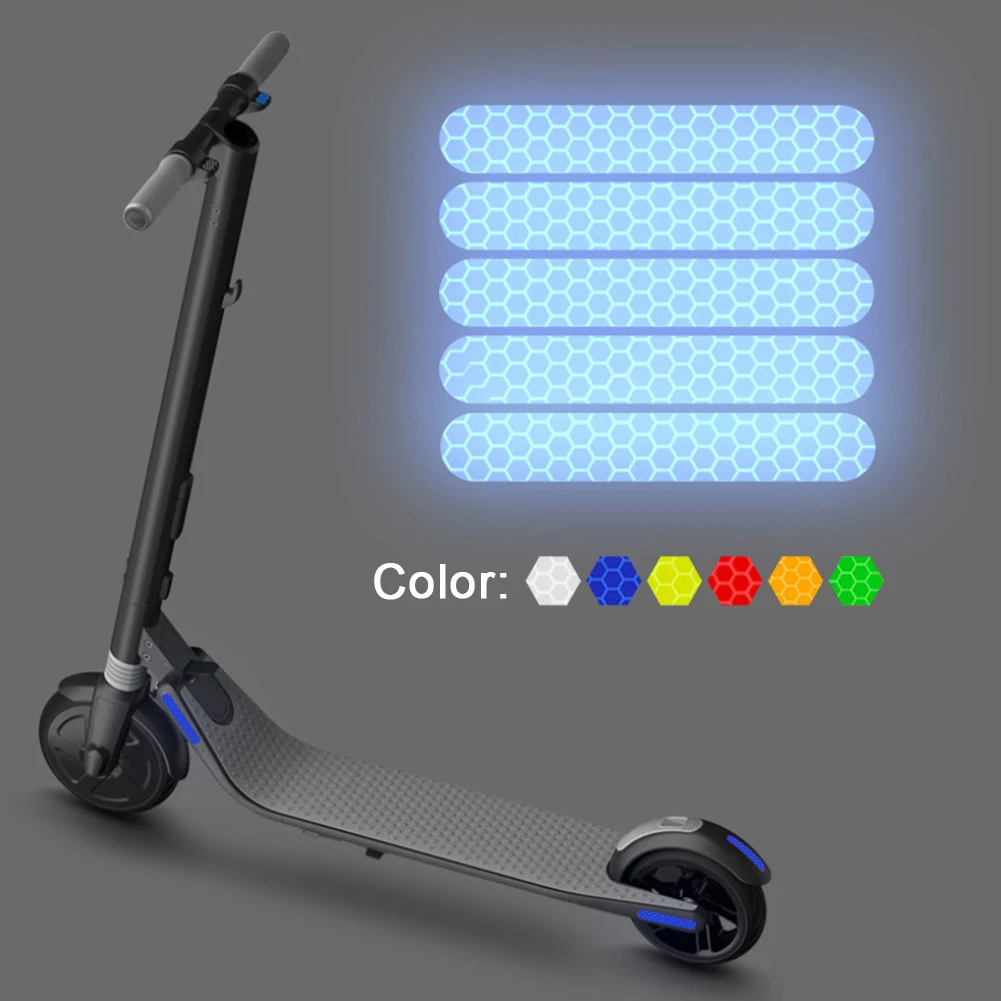 5pcs PVC Reflective Stickers For Ninebot ES1 ES2 ES3 ES4 E22 E25 Electric Scooter 84x15mm Anti-reflective Night Warning Cycling
5pcs PVC Reflective Stickers For Ninebot ES1 ES2 ES3 ES4 E22 E25 Electric Scooter 84x15mm Anti-reflective Night Warning Cycling