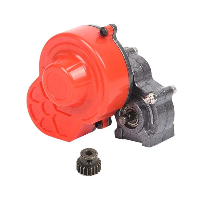 Metal Complete Gearbox Transmission Box with Motor Gear for Axial SCX10 SCX10 II 90046 1/10 RC Crawler Upgrade Parts
Metal Complete Gearbox Transmission Box with Motor Gear for Axial SCX10 SCX10 II 90046 1/10 RC Crawler Upgrade Parts