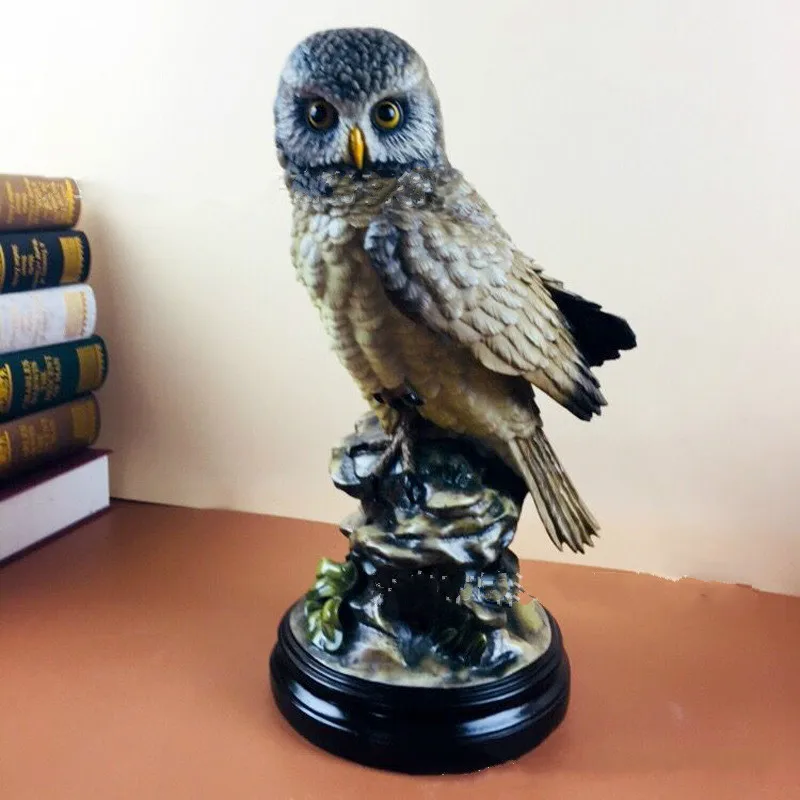 High Simulation Owl Statue Resin Crafts Functional Creative Holiday Gifts Cute Auspicious Home Garden Decoration
High Simulation Owl Statue Resin Crafts Functional Creative Holiday Gifts Cute Auspicious Home Garden Decoration