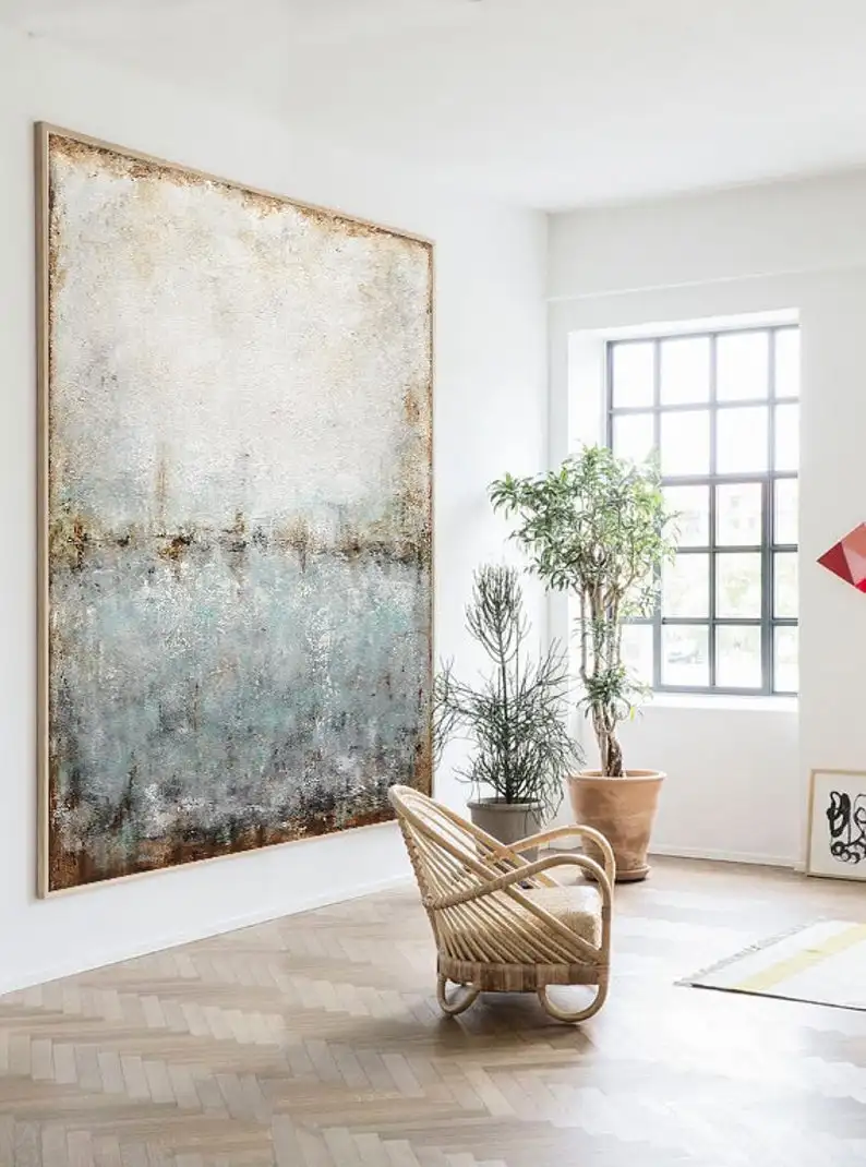 Vertical Abstract Painting Modern Artwork Abstract Wall Art Blue Green Acrylic Painting On Canvas Interior Design Decor
Vertical Abstract Painting Modern Artwork Abstract Wall Art Blue Green Acrylic Painting On Canvas Interior Design Decor