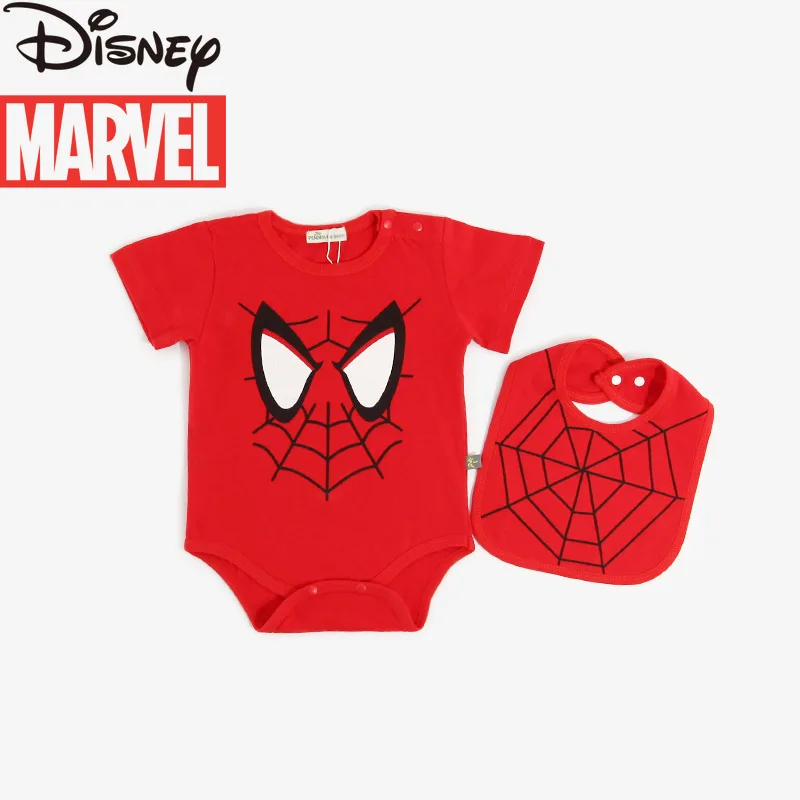 Marvel's Spider-Man cotton summer short-sleeved baby romper suit saliva towel climbing suit with hat one-piece baby boy
Marvel's Spider-Man cotton summer short-sleeved baby romper suit saliva towel climbing suit with hat one-piece baby boy