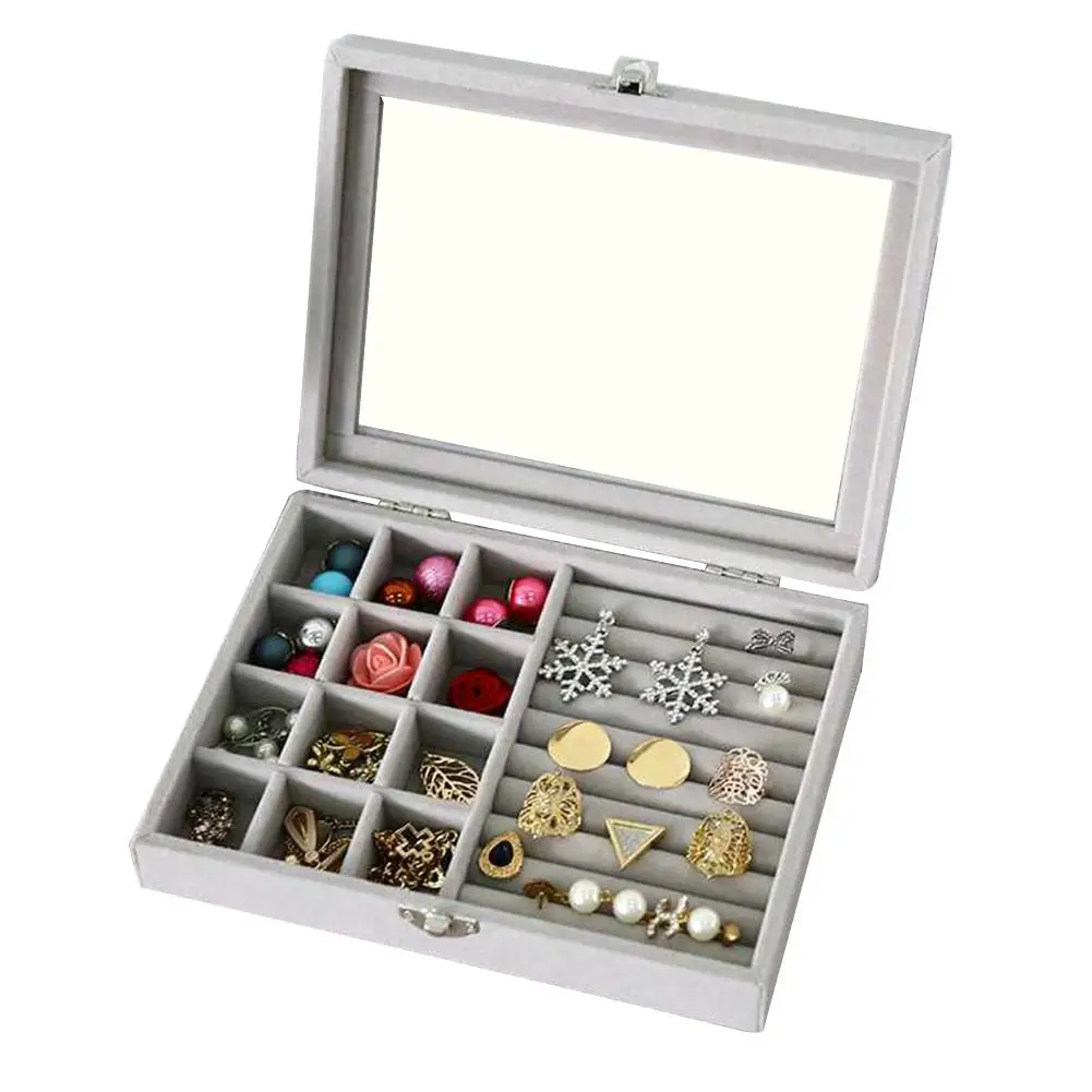 Fashion Velvet Jewelry Display Holder Earrings Necklaces Storage Organizer Density Board Velvet Jewelry Display of Ring Earring
Fashion Velvet Jewelry Display Holder Earrings Necklaces Storage Organizer Density Board Velvet Jewelry Display of Ring Earring