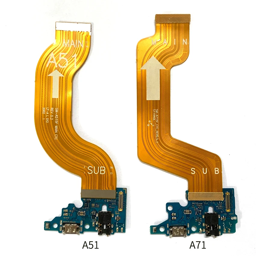 Для Samsung A51 A515 A71 A715 A31 A315 A41 A415 A21S A21 USB порт для зарядки док станции коннектор