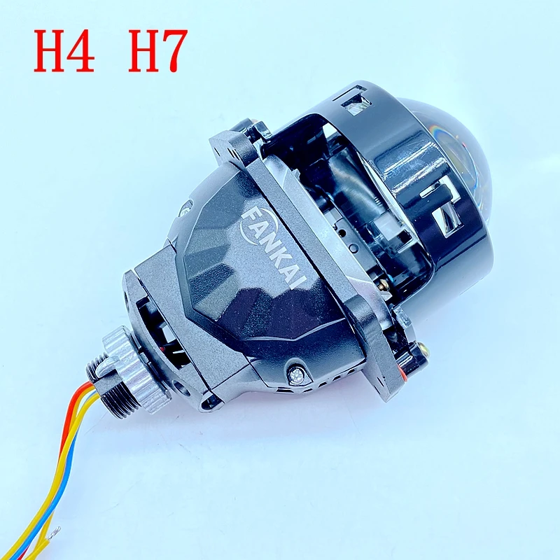FANKAI K55 55W 3.0 Inch Bi LED Lens Projector Headlight H4/H7/Car Auto Diode Lights Retrofit Accessories
FANKAI K55 55W 3.0 Inch Bi LED Lens Projector Headlight H4/H7/Car Auto Diode Lights Retrofit Accessories