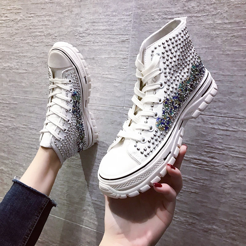 Cross Women's Shoes Clogs Platform Crystal Casual Female Sneakers Round Toe Modis Flats Creepers Rhinestone Summer 2021 Dress
Cross Women's Shoes Clogs Platform Crystal Casual Female Sneakers Round Toe Modis Flats Creepers Rhinestone Summer 2021 Dress