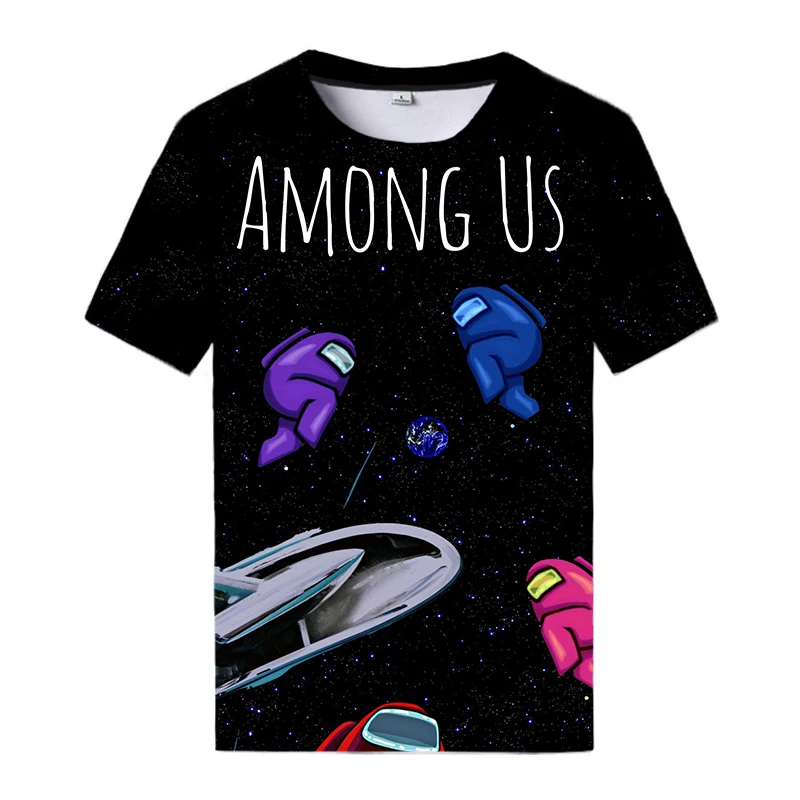 2020 Game T-shirt Among Us 3D Printing T-shirt Men and Women Leisure Entertainment T-shirt Sports T-shirt
2020 Game T-shirt Among Us 3D Printing T-shirt Men and Women Leisure Entertainment T-shirt Sports T-shirt