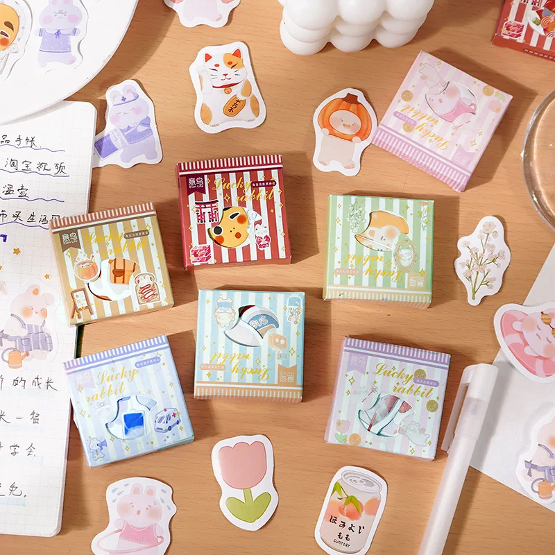 45pcs/1lot Kawaii Stationery Stickers Rabbit Gigi Series Diary Decorative Mobile Stickers Scrapbooking DIY Craft Stickers
45pcs/1lot Kawaii Stationery Stickers Rabbit Gigi Series Diary Decorative Mobile Stickers Scrapbooking DIY Craft Stickers