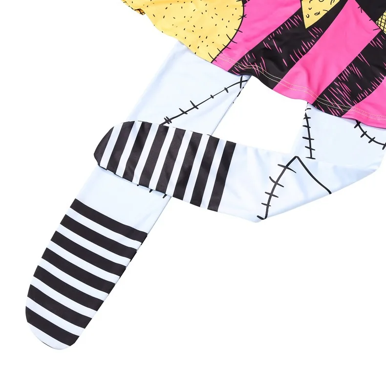 Nightmare Before Christmas Sally Halloween Cosplay Costume Long Sleeve Dress Halloween Party Costume
Nightmare Before Christmas Sally Halloween Cosplay Costume Long Sleeve Dress Halloween Party Costume