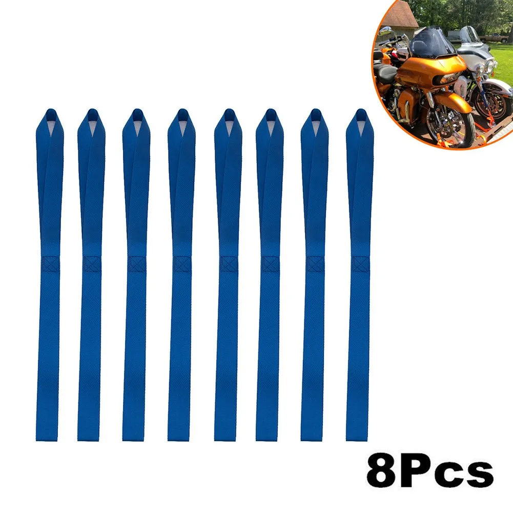 8 Pcs Soft Loop Tie Down Straps Ratchet Towing Cargo ATV Motorcycle Motorcross Motobike 456cm Polyester Tie Down Straps
8 Pcs Soft Loop Tie Down Straps Ratchet Towing Cargo ATV Motorcycle Motorcross Motobike 456cm Polyester Tie Down Straps
