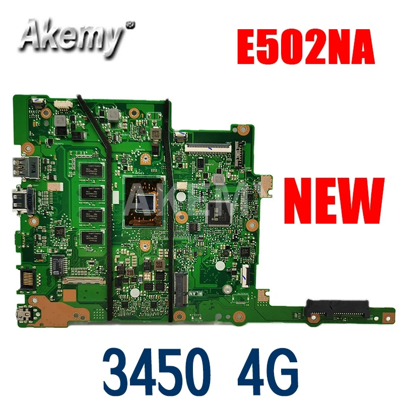 Akemy E502NA Motherboard For ASUS E402N E502N E402NA E502NA R417N Laotop Mainboard with N3450U-CPU 4GB-RAM
Akemy E502NA Motherboard For ASUS E402N E502N E402NA E502NA R417N Laotop Mainboard with N3450U-CPU 4GB-RAM