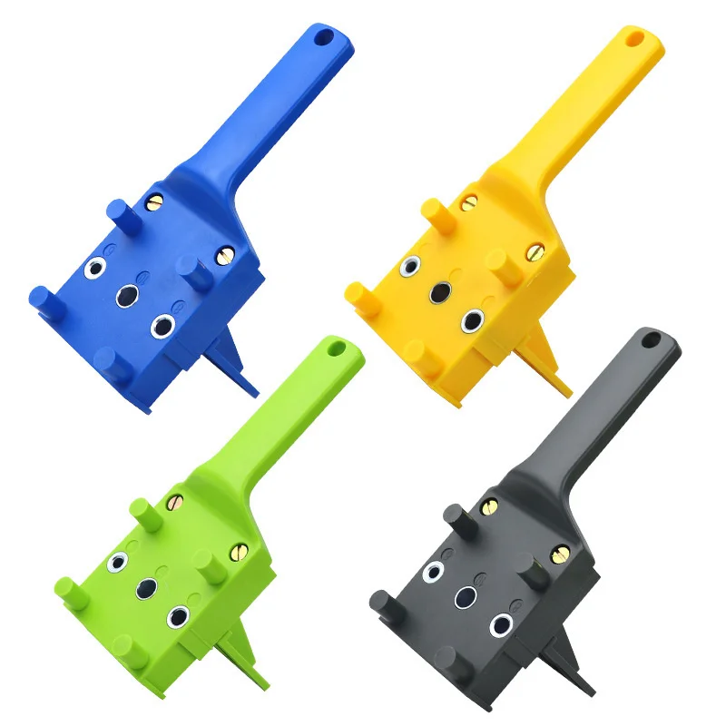 Woodworking Doweling Jig ABS Plastic Handheld Pocket Hole Jig System 6/8/10mm Drill Bit Hole Puncher For Carpentry Dowel Joints
Woodworking Doweling Jig ABS Plastic Handheld Pocket Hole Jig System 6/8/10mm Drill Bit Hole Puncher For Carpentry Dowel Joints