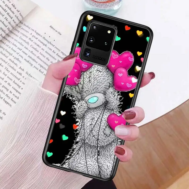 Cartoon teddy bear for Samsung S20 FE Ultra Plus A91 A81 A71 A51 A41 A31 A21 A11 A72 A52 A12 Soft Black Phone Case
Cartoon teddy bear for Samsung S20 FE Ultra Plus A91 A81 A71 A51 A41 A31 A21 A11 A72 A52 A12 Soft Black Phone Case
