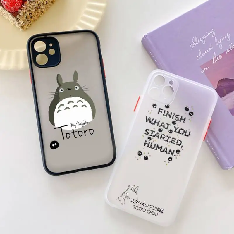 Japan anime Spirited Away Phone Case matte transparent For iphone 7 8 11 12 plus mini x xs xr pro max cover
Japan anime Spirited Away Phone Case matte transparent For iphone 7 8 11 12 plus mini x xs xr pro max cover