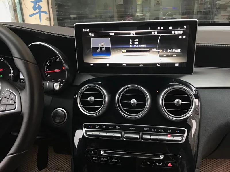 Автомобильный dvd плеер 10 25 дюймов Android 0 4 Гб ОЗУ 64 ПЗУ GPS навигатор дисплей для mercedes