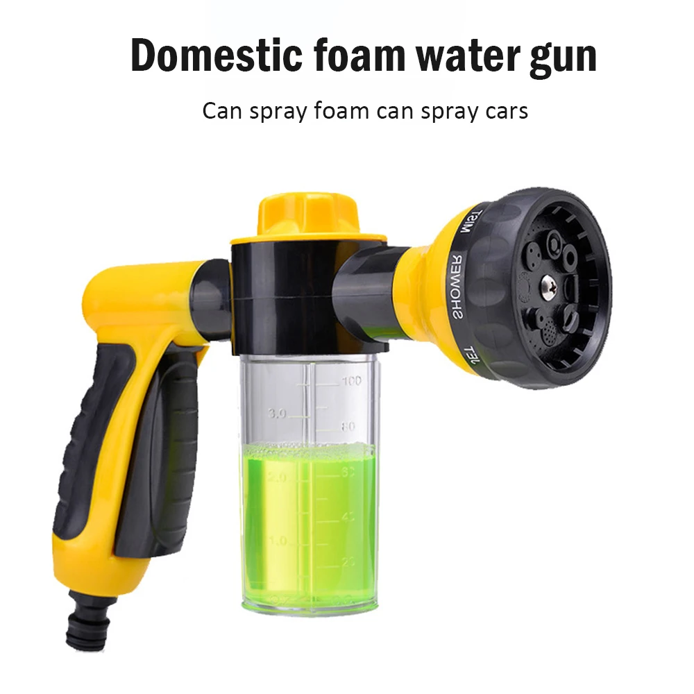8-In-1 Portable Auto Foam Lance High Pressure Power Car Washer Spray Car Washing Tools Garden Water Jet Pressure Washer
8-In-1 Portable Auto Foam Lance High Pressure Power Car Washer Spray Car Washing Tools Garden Water Jet Pressure Washer