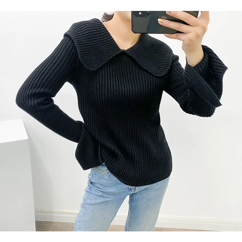 2021 Autumn and Winter New Doll Collar Wool Simple and Fashionable Knitted Cardigan Women Ustyle0410
2021 Autumn and Winter New Doll Collar Wool Simple and Fashionable Knitted Cardigan Women Ustyle0410
