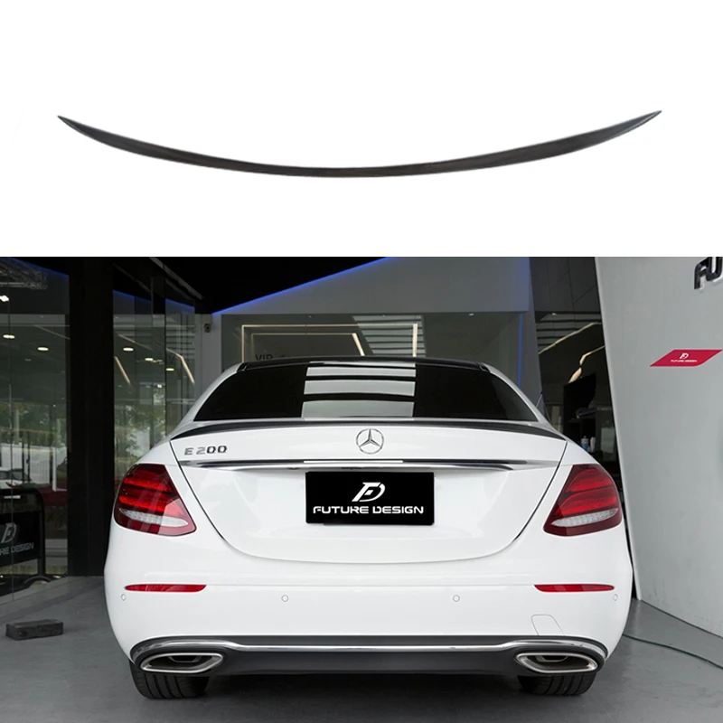 For Mercedes W213 Spoiler E Class 4-Door Sedan E200 E220 E250 E300 Carbon Fiber Rear Trunk Spoiler Wings E63 Style 2016 - UP
For Mercedes W213 Spoiler E Class 4-Door Sedan E200 E220 E250 E300 Carbon Fiber Rear Trunk Spoiler Wings E63 Style 2016 - UP