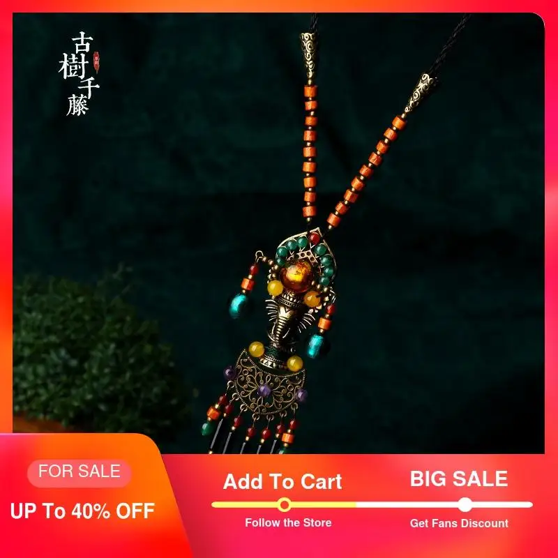 Luckilyluke Bohemia Pendant Necklace women Thai Elephant Suspension Necklace Long Chain Ethnic Boho Maxi Necklace New Year Gift
Luckilyluke Bohemia Pendant Necklace women Thai Elephant Suspension Necklace Long Chain Ethnic Boho Maxi Necklace New Year Gift