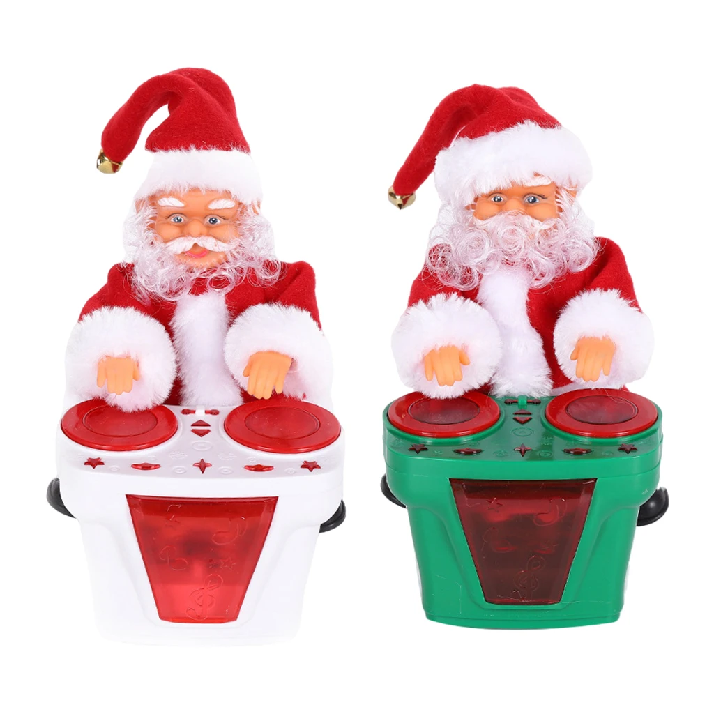 Christmas Electric Santa Claus Plush Toy Playing Disc Ornament, Multi-purpose
Christmas Electric Santa Claus Plush Toy Playing Disc Ornament, Multi-purpose