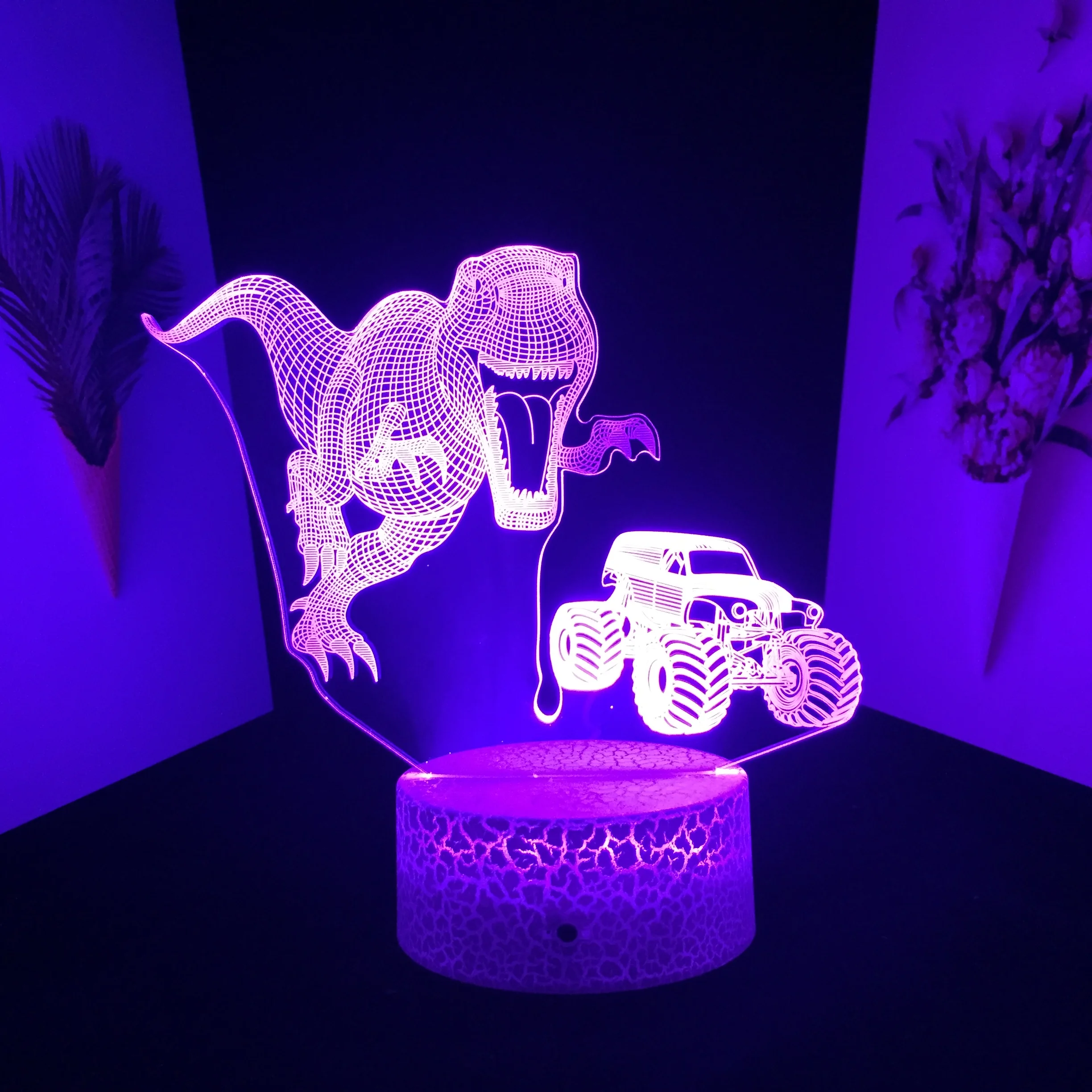 Dinosaur LED Night Light Series for Baby Bedroom Decor Nightlight 3D Illusion Acrylic Battery Desk Lamp Cool Birthday Gift
Dinosaur LED Night Light Series for Baby Bedroom Decor Nightlight 3D Illusion Acrylic Battery Desk Lamp Cool Birthday Gift