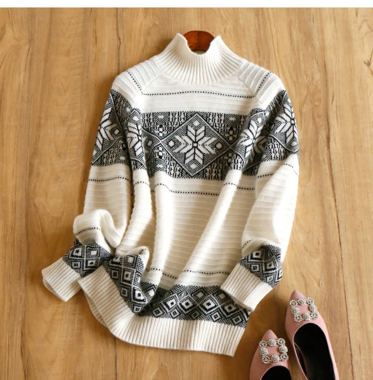 Women Cashmere Sweater British Fair Land Top Quality Jacquard Cashmere Sweater Female New
Women Cashmere Sweater British Fair Land Top Quality Jacquard Cashmere Sweater Female New